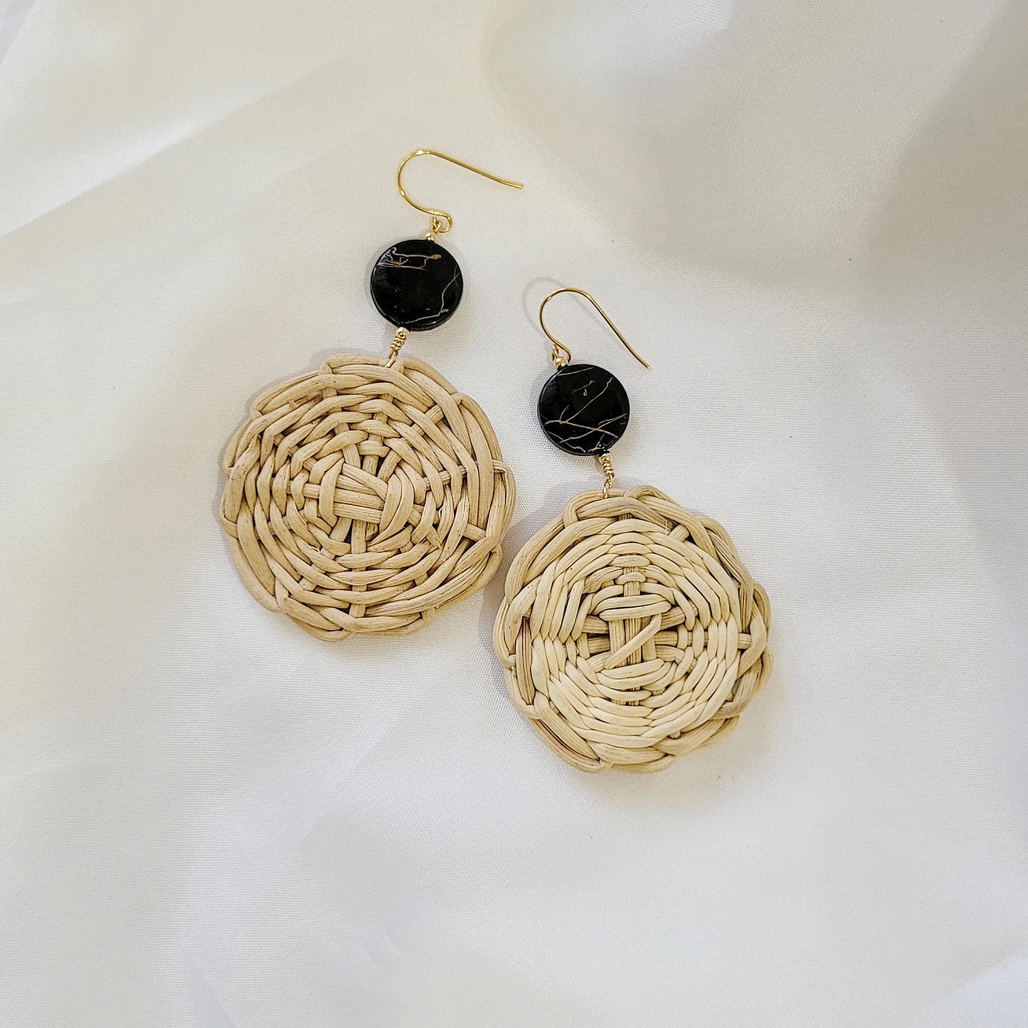 Sarah Rattan Earrings