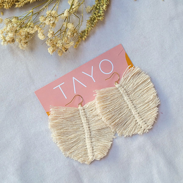 MACRAME HANDMADE EARRINGS