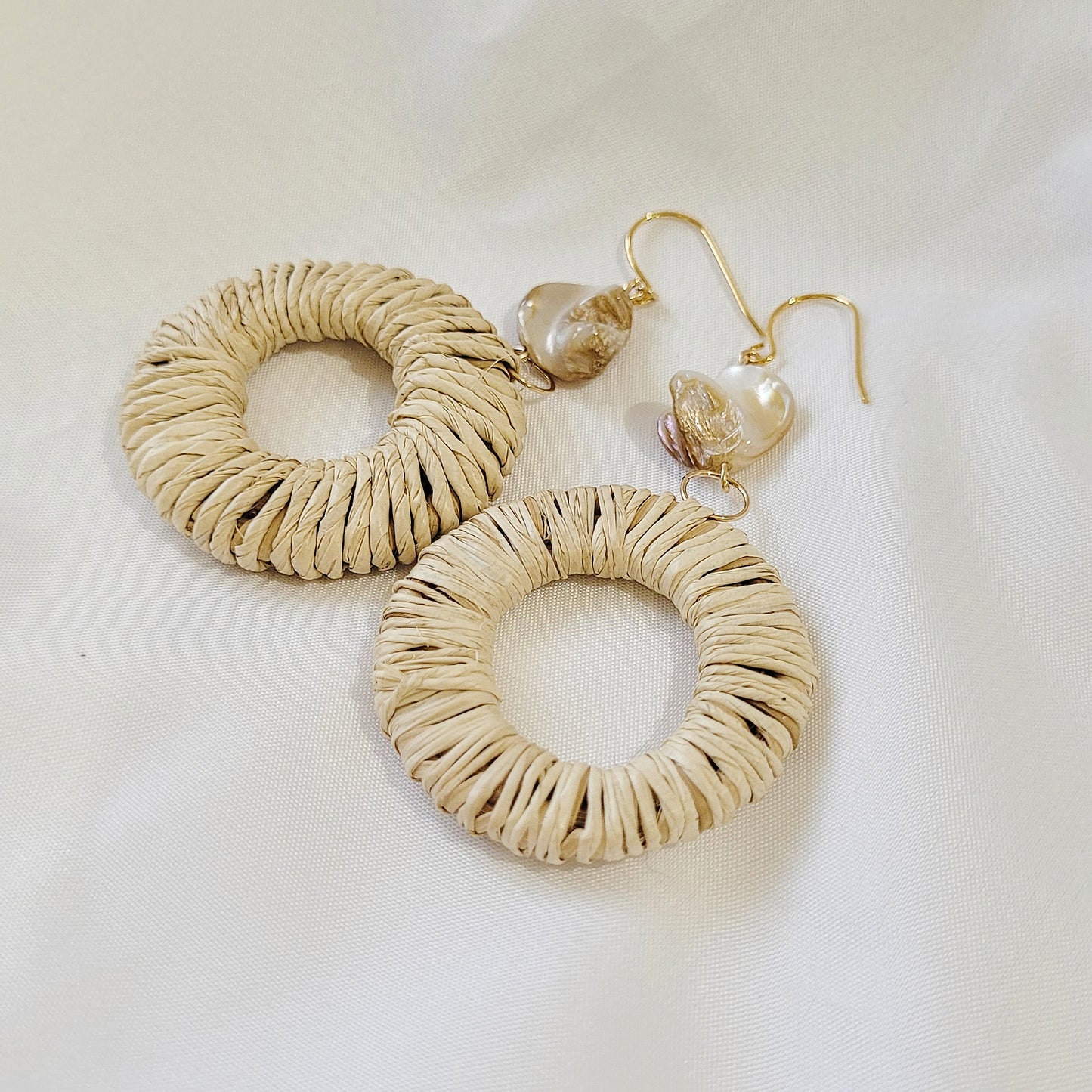 Rahab Rattan Earrings