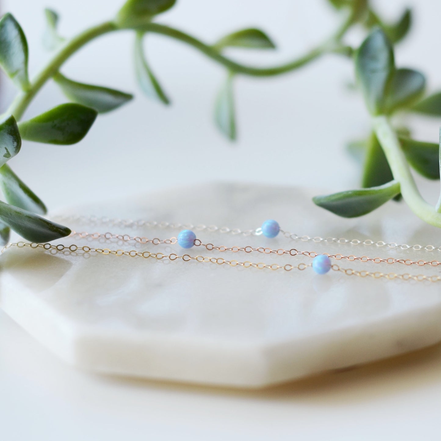 Light Blue Rebecca Bracelet