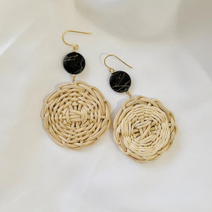 Sarah Rattan Earrings