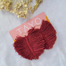 MACRAME HANDMADE EARRINGS